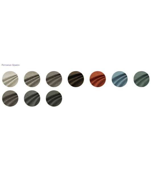 Кровать Корона Emily без основания 200х120см (5. Рогожка Space,Wellton, велюр: Zizi, Moss, Marse)