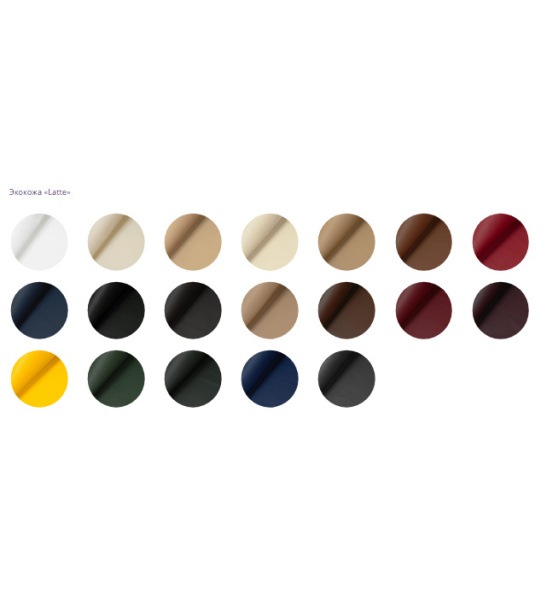 Зеркало Корона Plaza (5. Экокожа Latte)