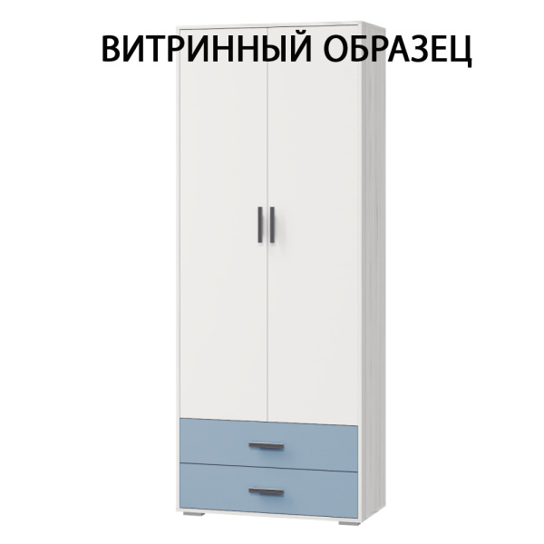 Шкаф для одежды с ящиками Лило/Стич (ВИТРИННЫЙ ОБРАЗЕЦ 636-0792-12 Стич)