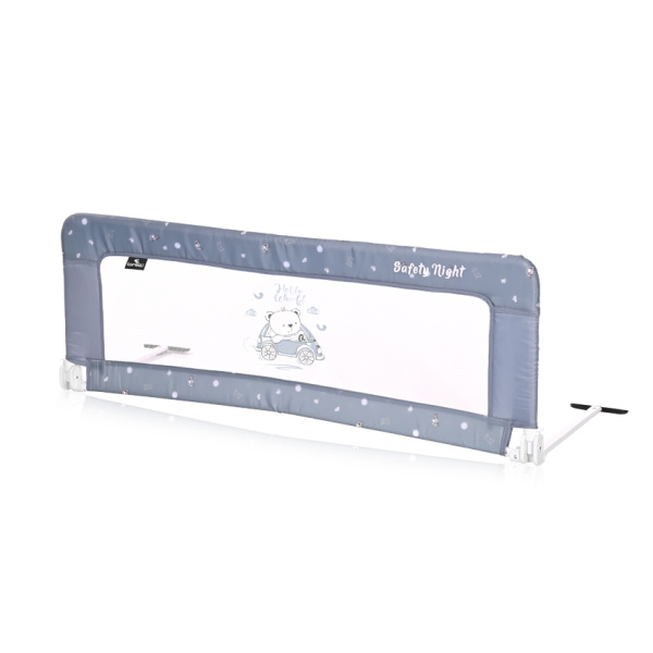 Защитный барьер для кроватки Lorelli Safety Night (Серо-синий/Silver Blue Car 2154)
