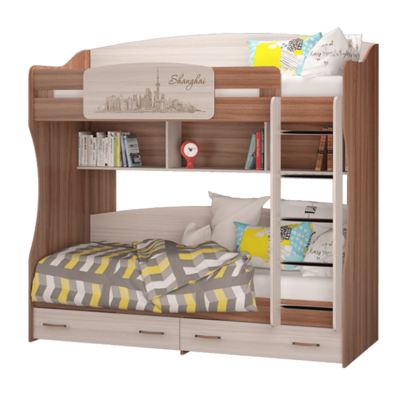 Кровать двухъярусная Вояж 200х80см (Под заказ)