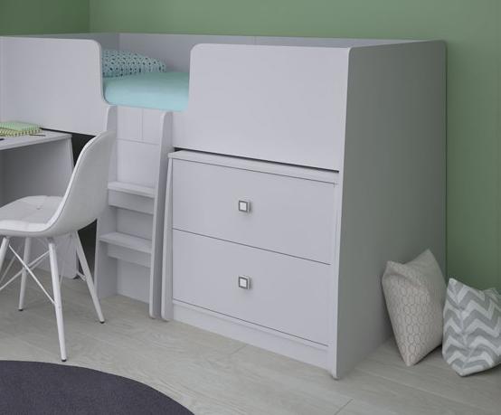 Комод с 2-мя ящиками для кровати-чердака Polini Simple 4100