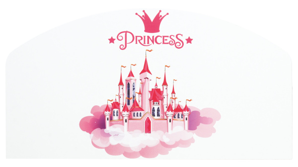 Борт ограничитель для подростковой кровати с фотопечатью (Корона №4)